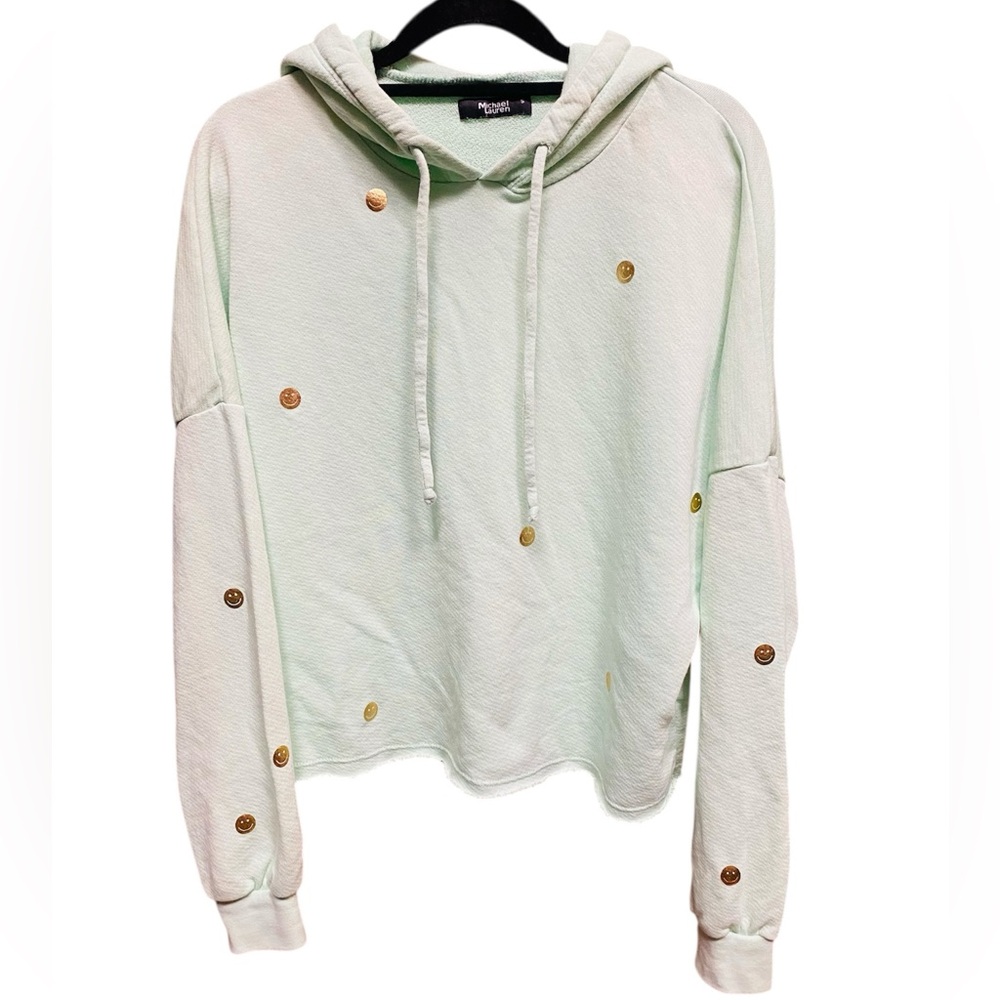 NEW MICHAEL LAUREN HAPPY FACE LOWRY HOODIE - Picture 6 of 8